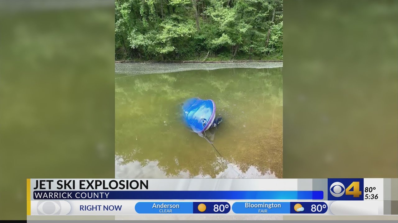Teenager recovering after jet ski explosion in southern Indiana