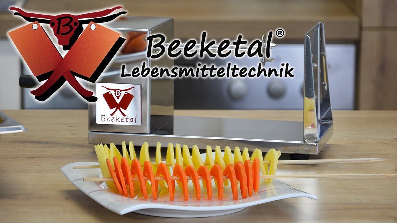 Beeketal Kartoffel Gemüse Spiralschneider Kartoffelspiralschneider BKSS