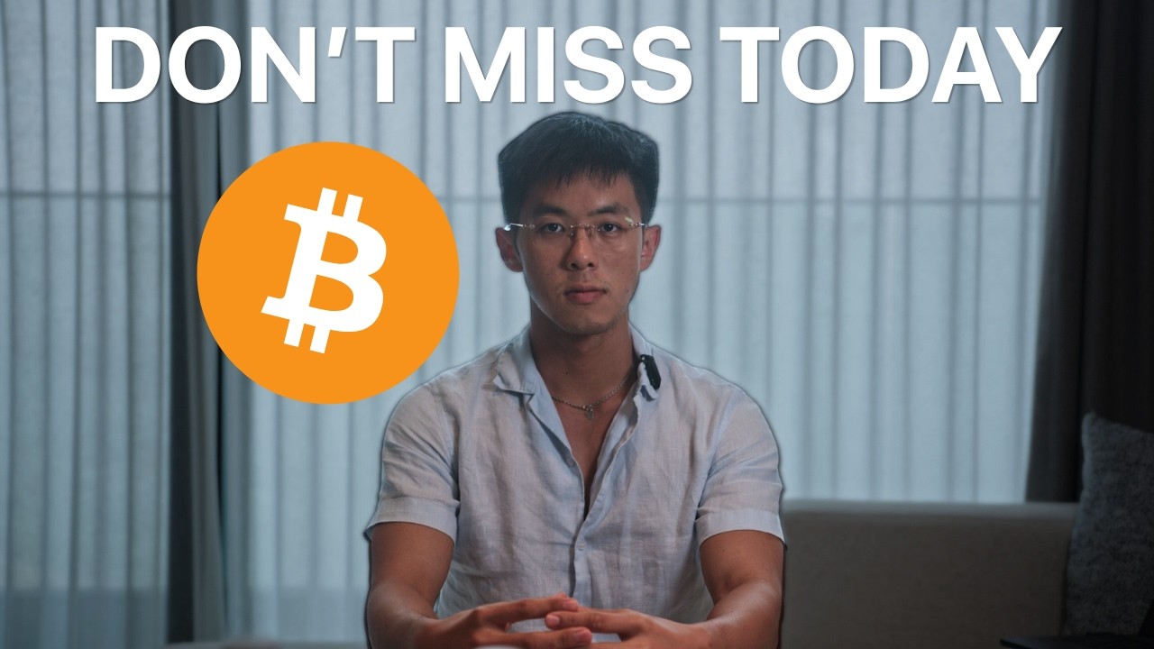 the BEST trade setup for bitcoin today (watch for this!)