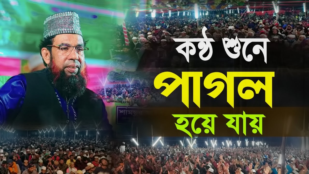 কণ্ঠ শুনে পাগল হয়ে যায়। অধ্যাপক তৈয়েবুর রহমান নতুন ওয়াজ 2024। Taibur Rahman Waz