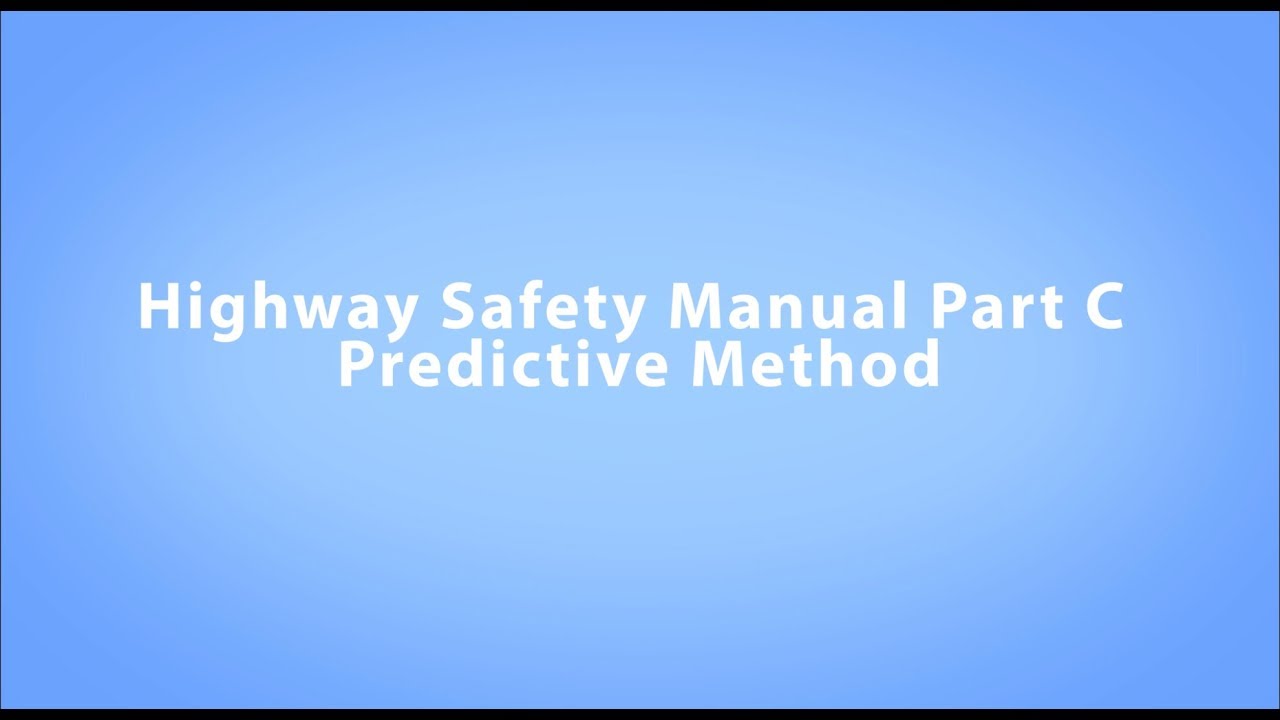 Safety Data and Analysis: The Predictive Method