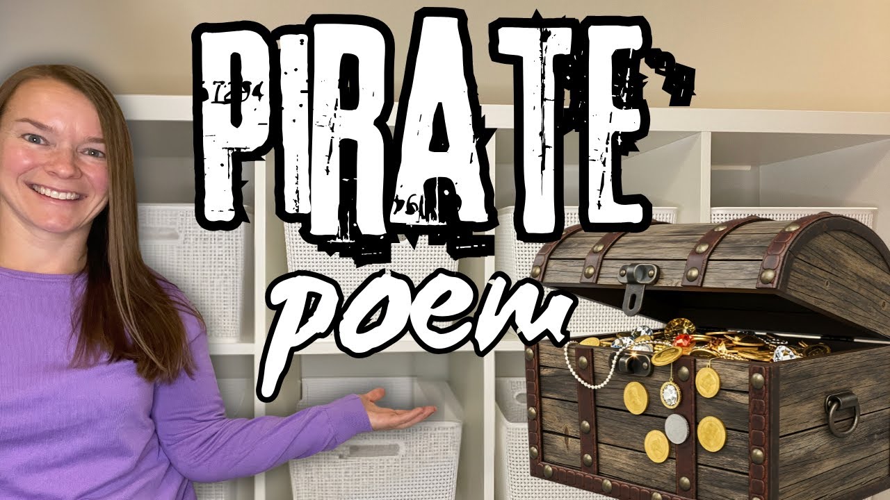 Жизнь пирата нелегка | Забавное рифмованное стихотворение для дошкольников | Развитие грамотности...