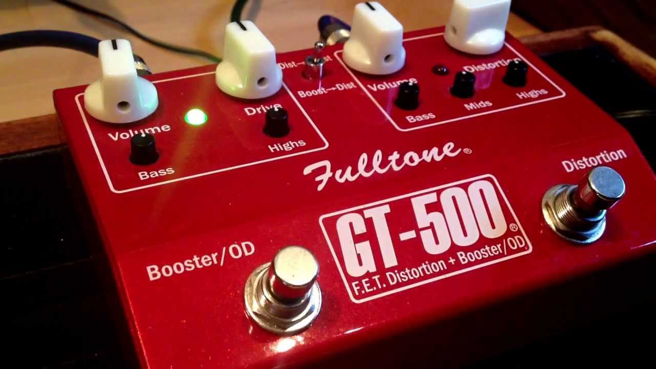 Fulltone GT-500 - Fender Stratocaster