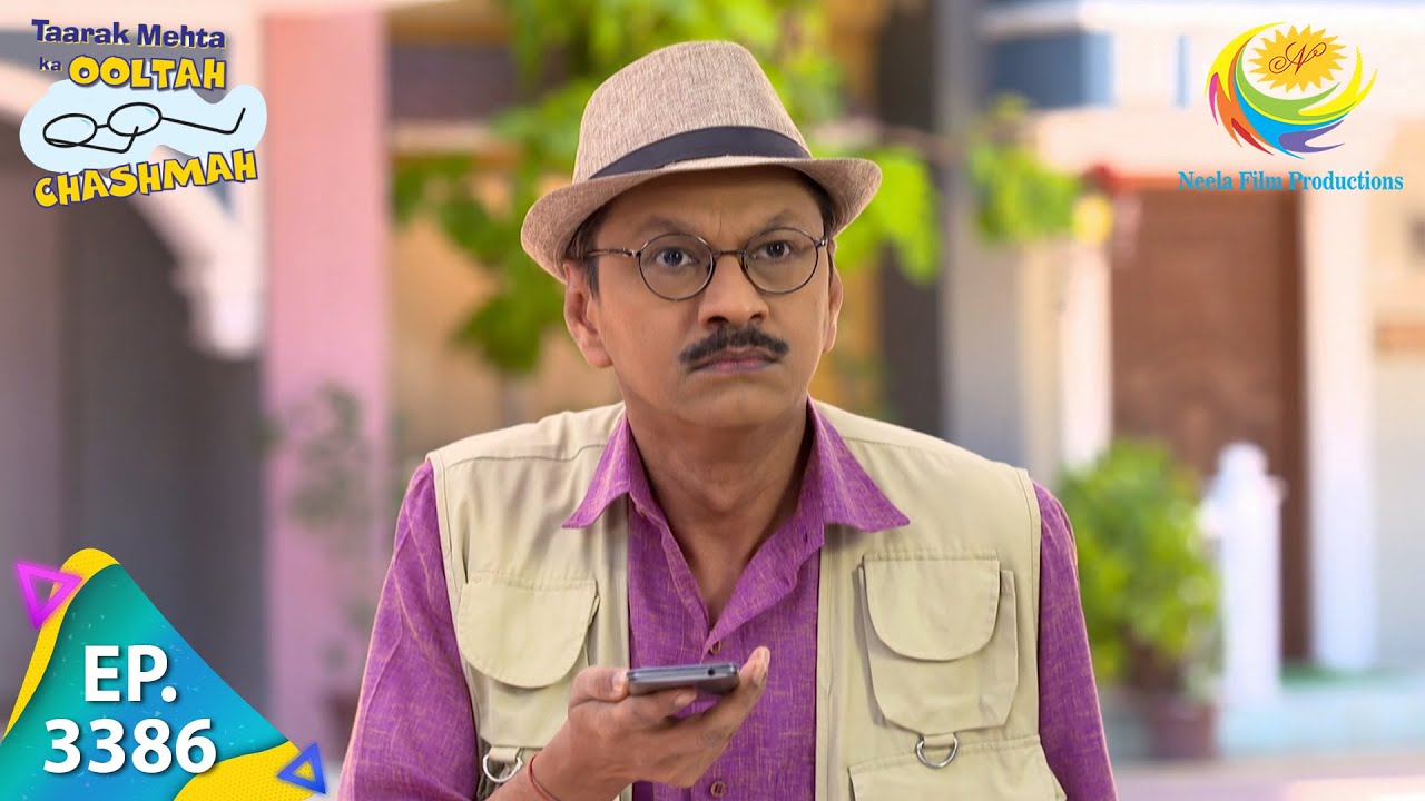 Popat Throws Water On Bhide - Taarak Mehta Ka Ooltah Chashmah - Ep 3386 -Full Episode - 19 Feb 2022