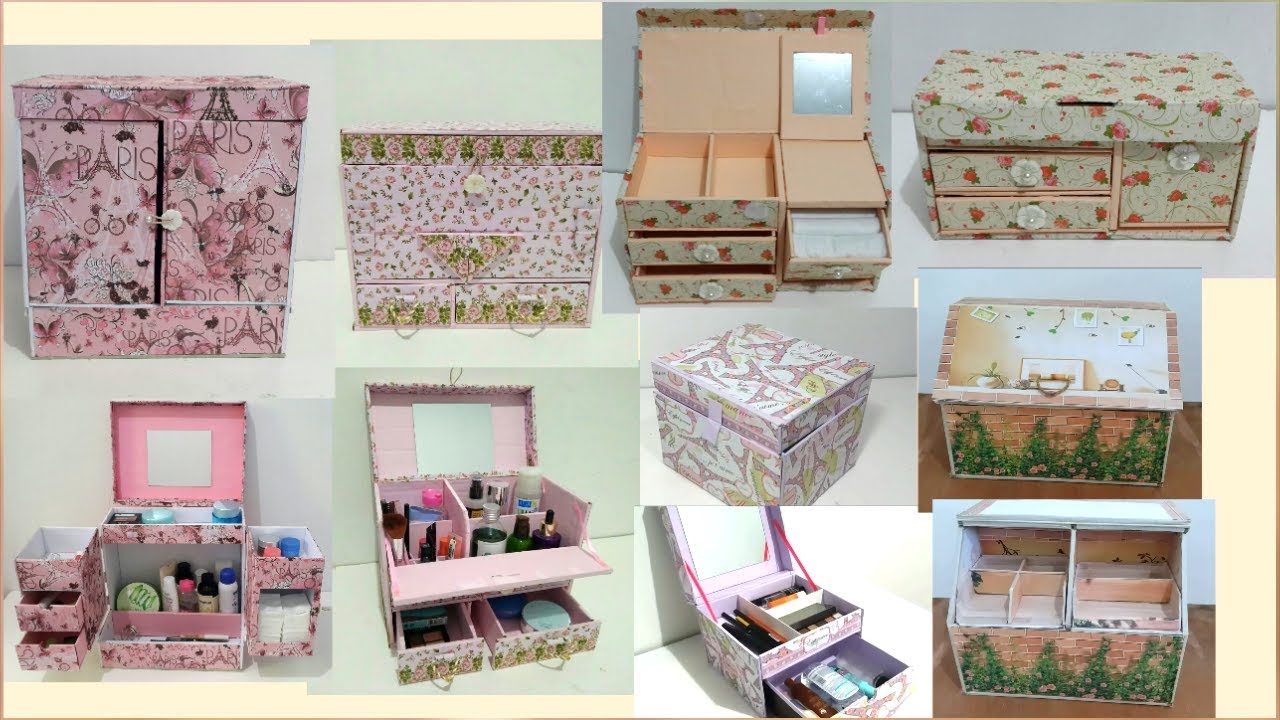 5 DIY Room Organization Ideas | 5 DIY Box Penyimpanan