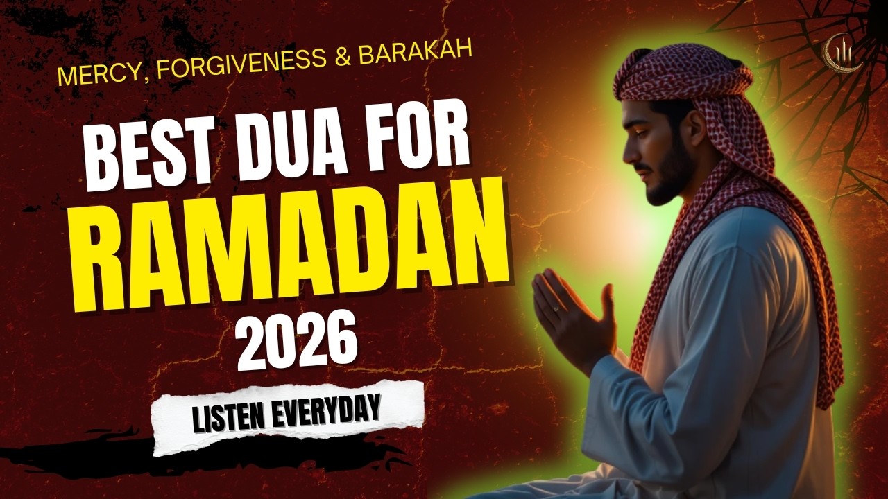 Powerful Dua for Ramadan 🌙 Best Ramadan Dua for Mercy, Forgiveness & Barakah | Muhammad Hijazi