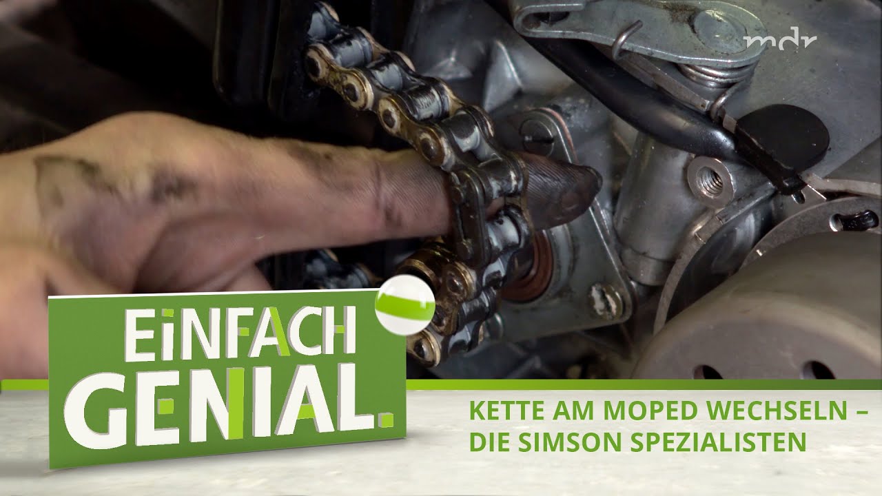 Kette beim Moped wechseln – Die Simson Spezialisten