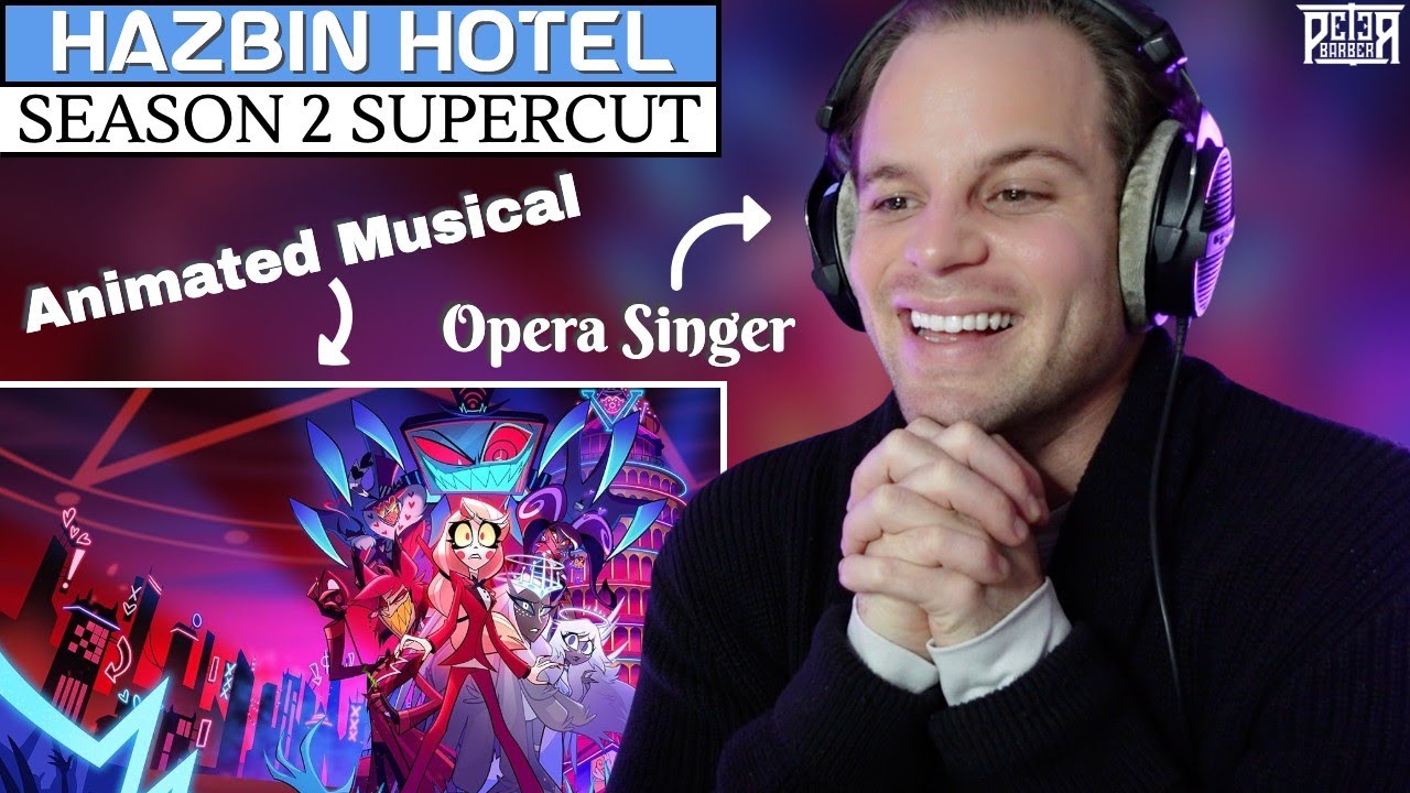 6 HOURS OF HAZBIN HOTEL! Pro Opera Singer REACTION & ANALYSIS | Season 2 Supercut