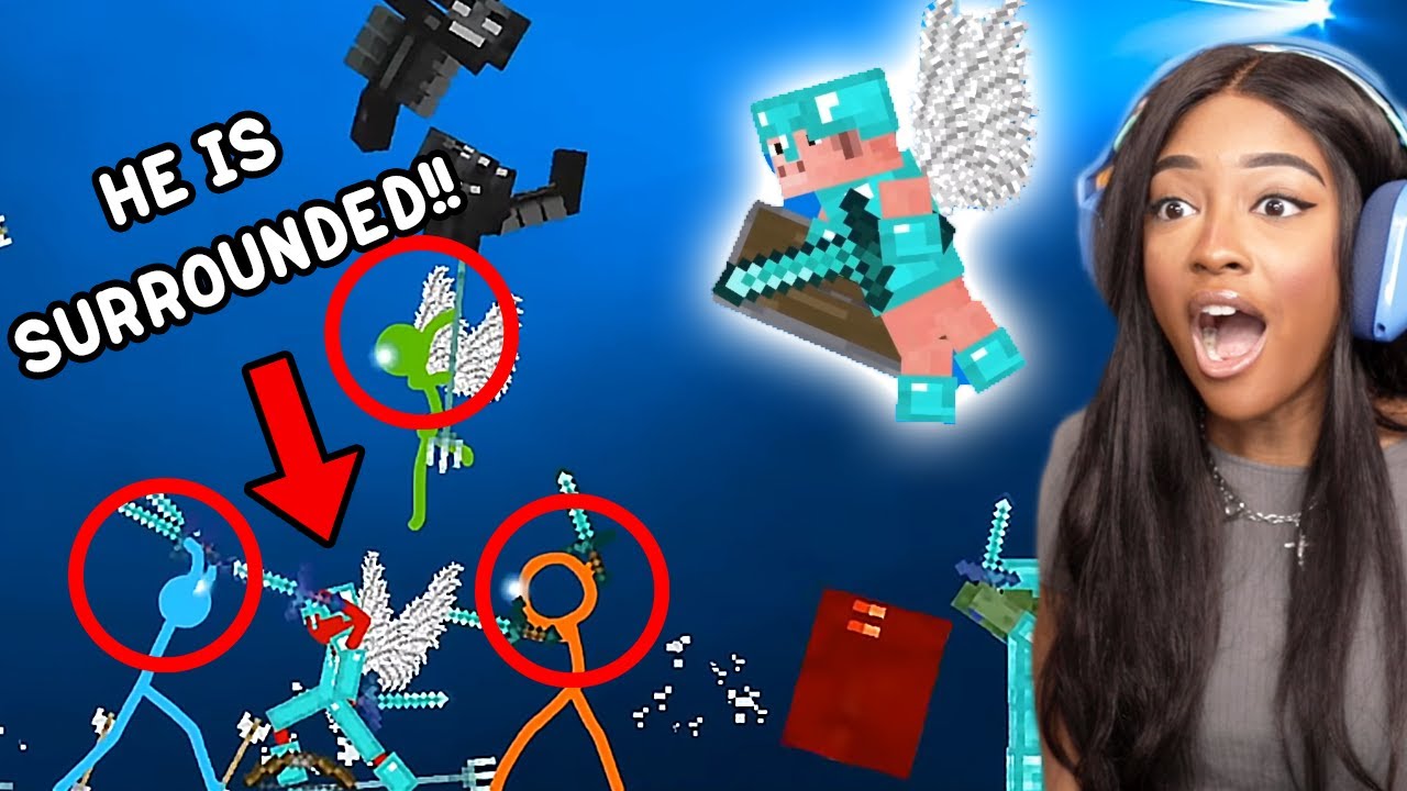 EVERYONE TURNED ON RED??! PIG TO THE RESCUE!! | Animation vs Minecraft Shorts [18 -19] Reaction