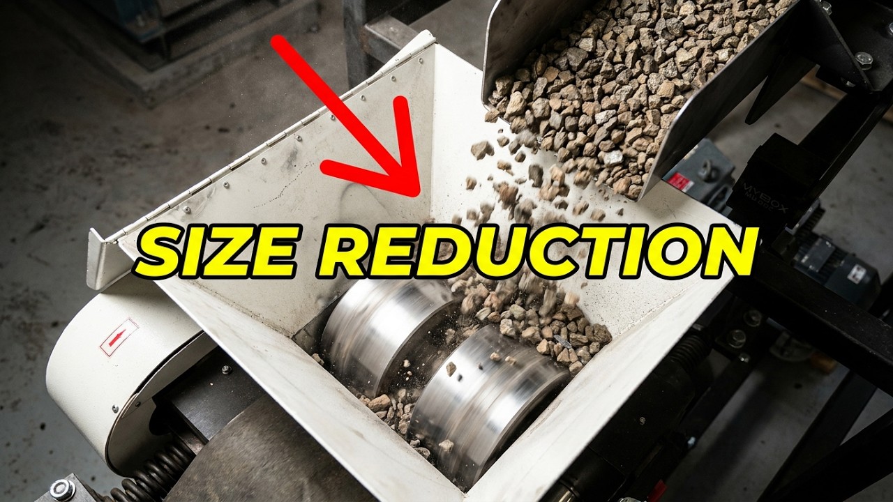 Roller Crusher with Mobile Feeder | Size Reduction of Tough & Abrasive Materials