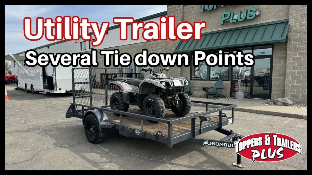 UTB Utility Iron Bull - Available at Toppers and Trailers Plus in Mankato, MN