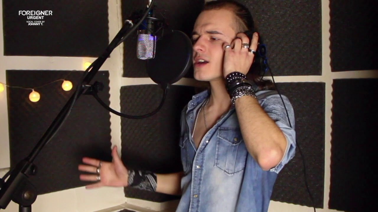 Foreigner - Urgent Vocal Cover by Johnny T. (Mean Deal Devils)