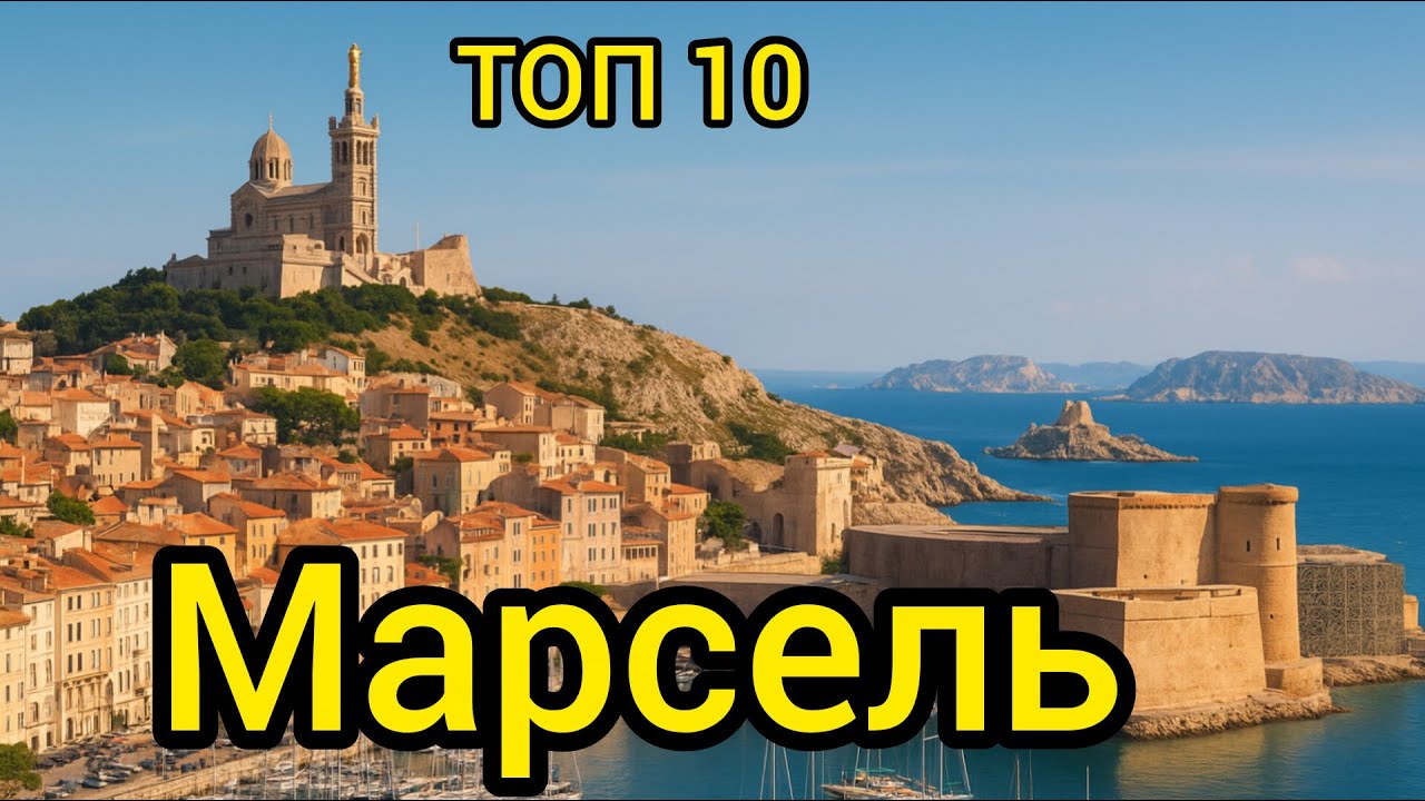 Топ 10 | МАРСЕЛЬ : Удивительные места