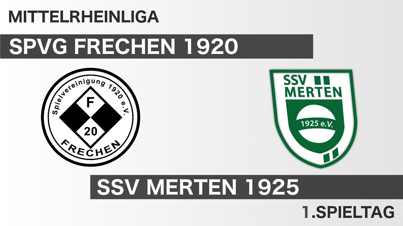 FRECHEN 20 vs SSV MERTEN - Tore & Highlights