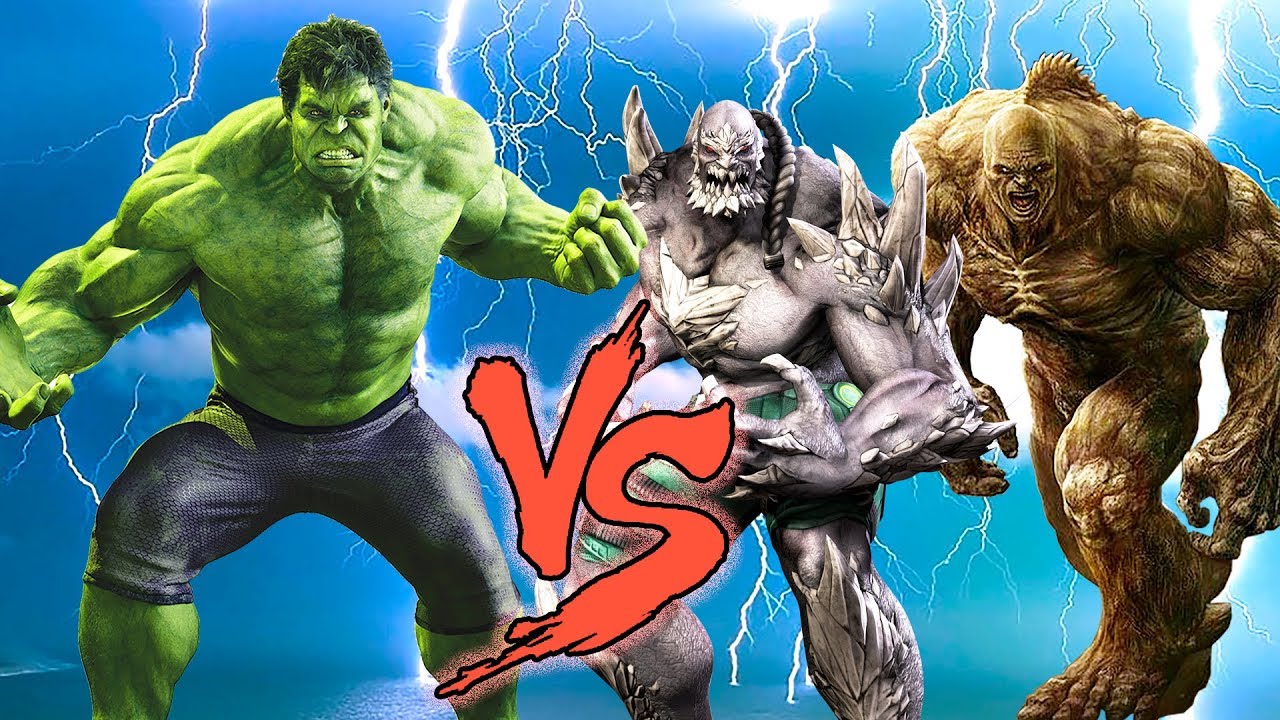 THE HULK vs ABOMINATION & DOOMSDAY - EPIC BATTLE