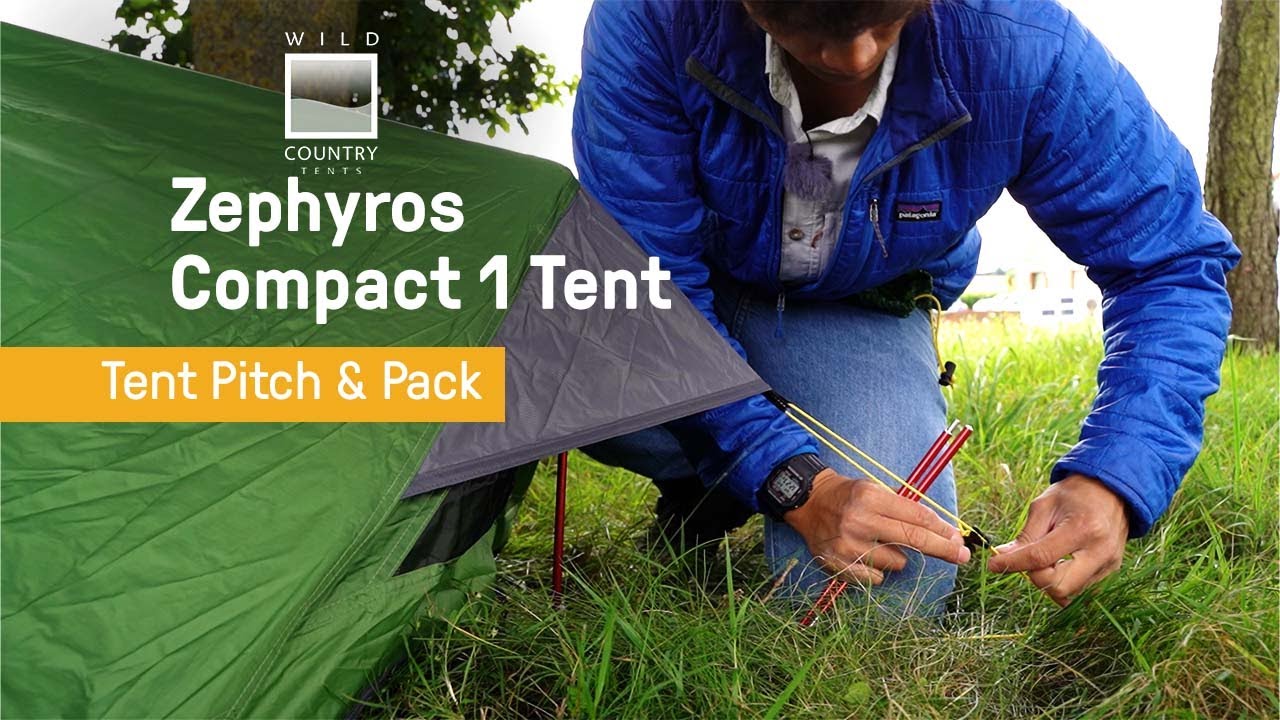 Wild Country Zephyros Compact 1 Tent - In Depth Pitch, Pack & Tips [2021]