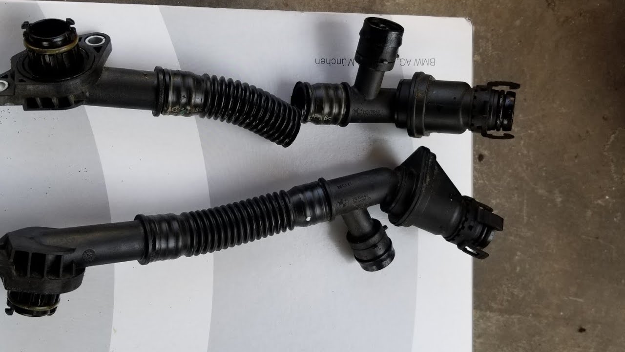 BMW N63 engine PCV valve replacement crankcase pressure valve 550i 650i  750i 750Li X5 X6 50i