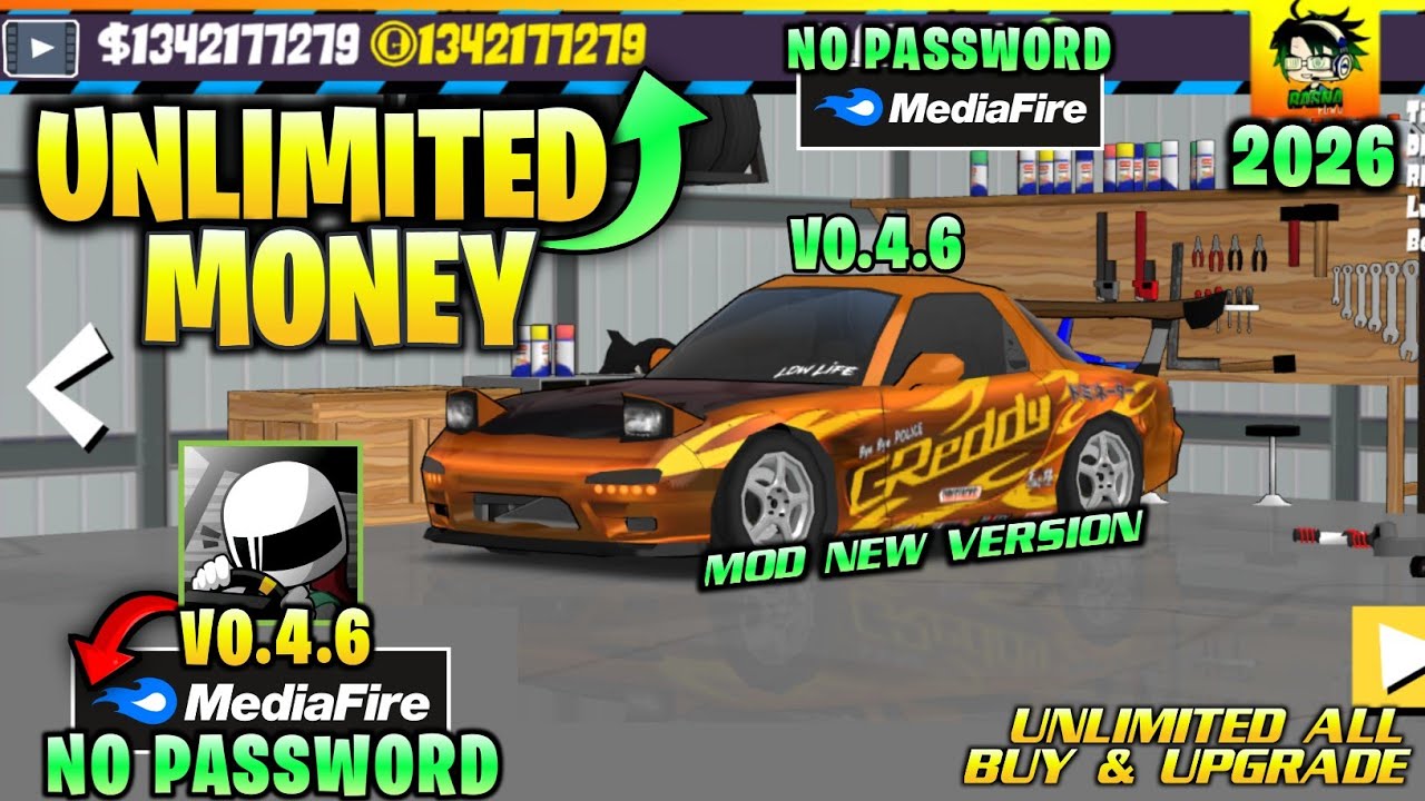 UPDATE‼️FR Legends Mod Apk v0.4.6 Terbaru 2026 || FR LEGENDS MOD 🚗💨