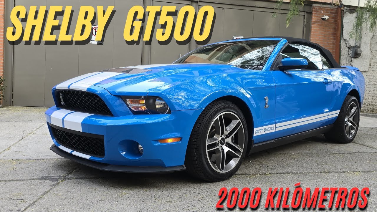 NUEVO!!! Un Shelby GT500 2010 con solamente 2,000 kilómetros Los Mustangs Y Ford No Nos Decepcionan!