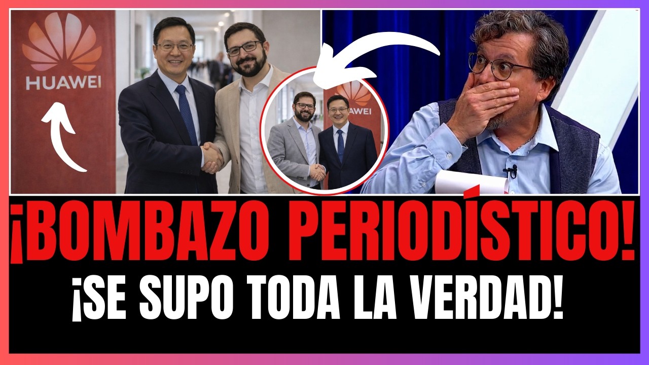¡BOMBAZO! REPORTAJE REVELA CÓMO CRISPI Y HERMOSILLA GESTIONARON VISITA DE BORIC A HUAWEI EN CHINA