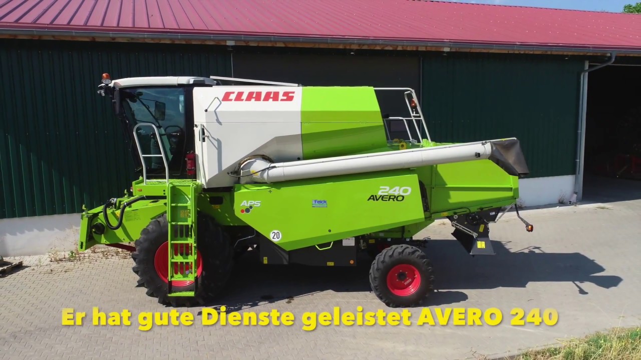 Schwarz-Hafer Dreschen AVERO 240 ENDE 2018