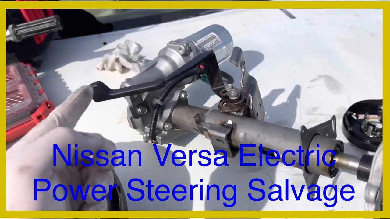 How to uninstall Versa electric steering column for use on Z31