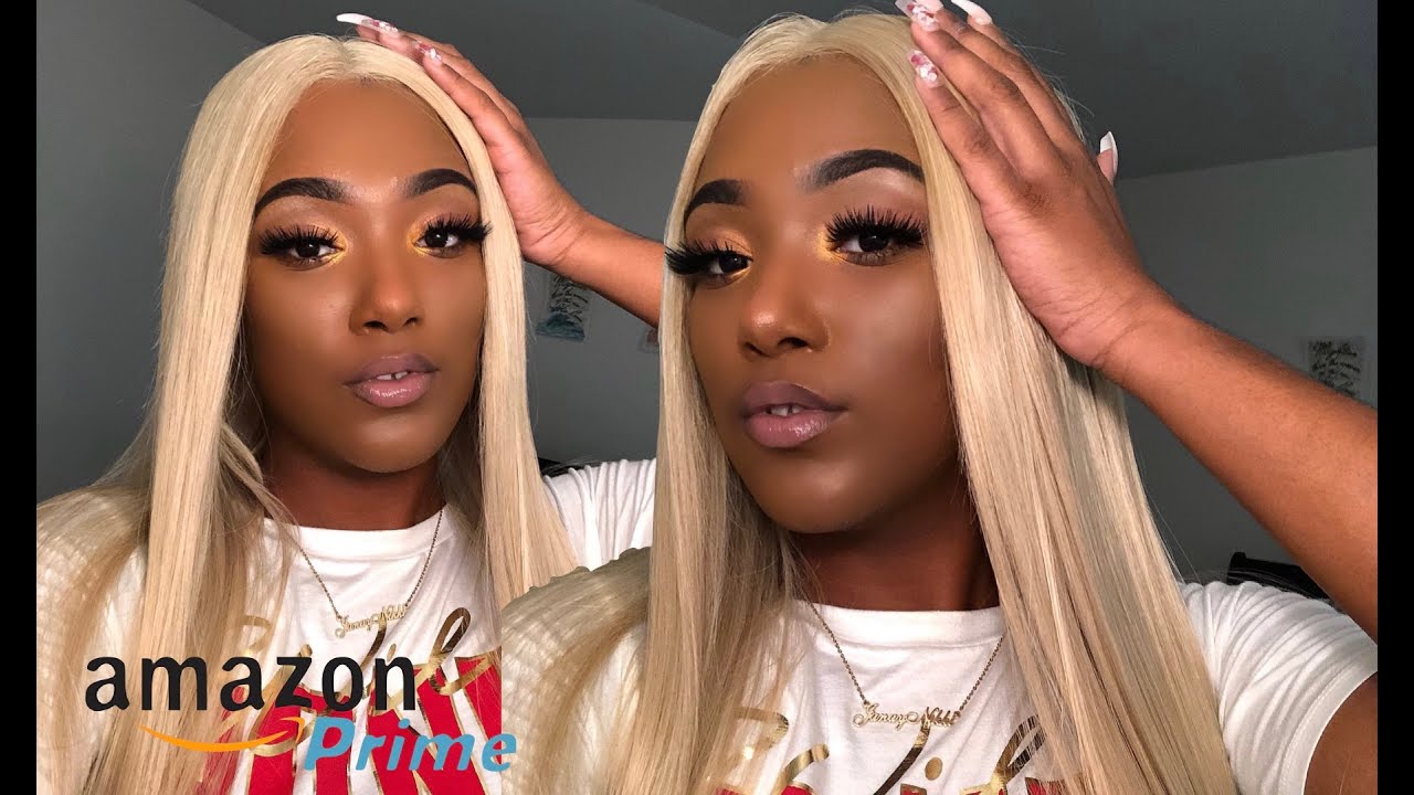 Review: Get The Look With This Blonde Synthetic Lace Front Wig From Rebeauty Amazon!