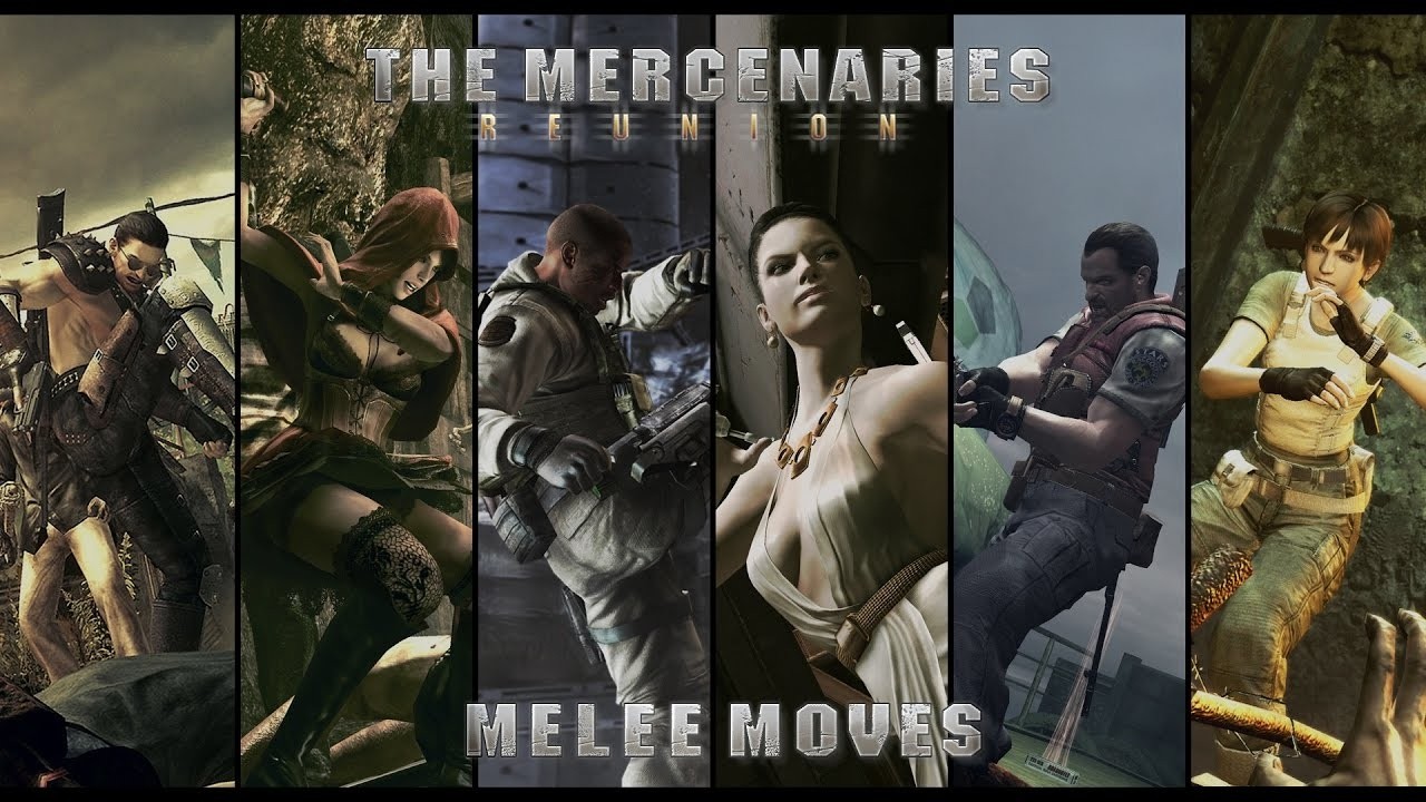 Resident evil 5 modo mercenarios con chris en la prision