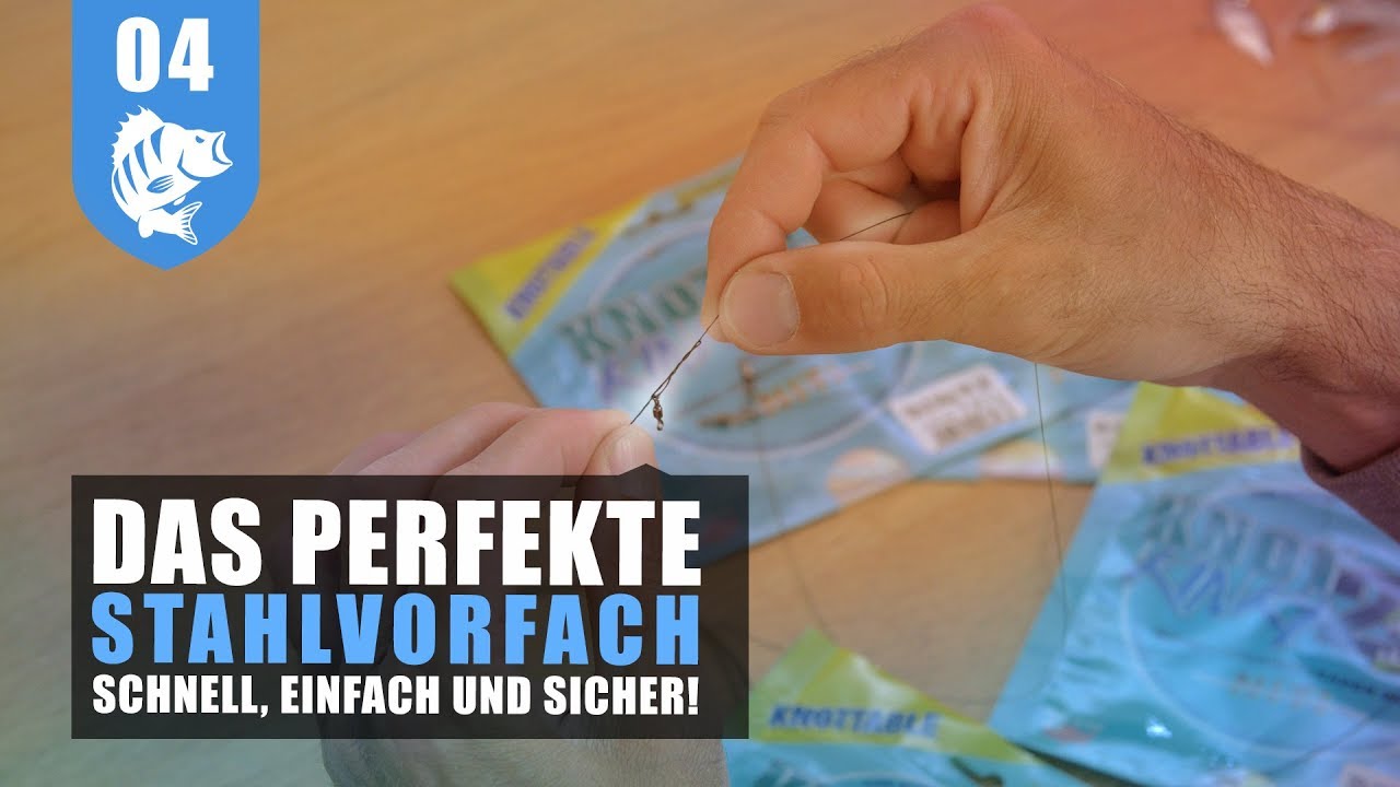 Das BESTE Stahlvorfach - schnell, kringelfrei, knickresistent!