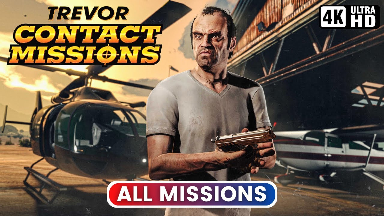 GTA Online: Trevor Philips | Все миссии (4K)