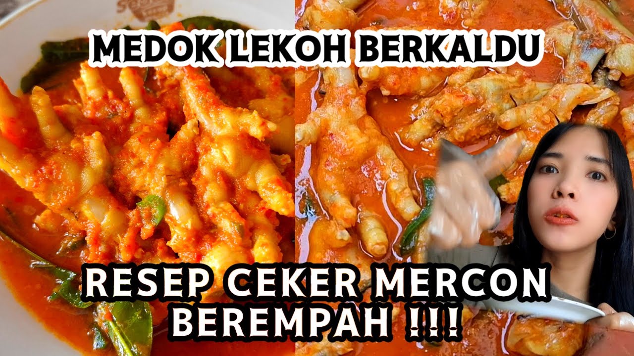 VIRAL Resep Ceker Mercon Pedas TERLUNAK Berkaldu !!! #cekermercon #kembarvenivena 
