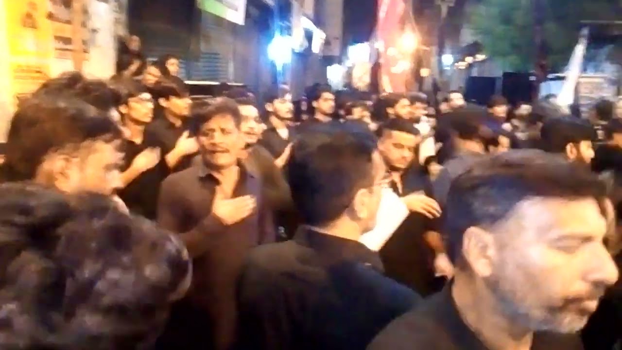 Abbas town jaloos 2023 July 27 8 muharram anjuman raza karan e abbas abbas town