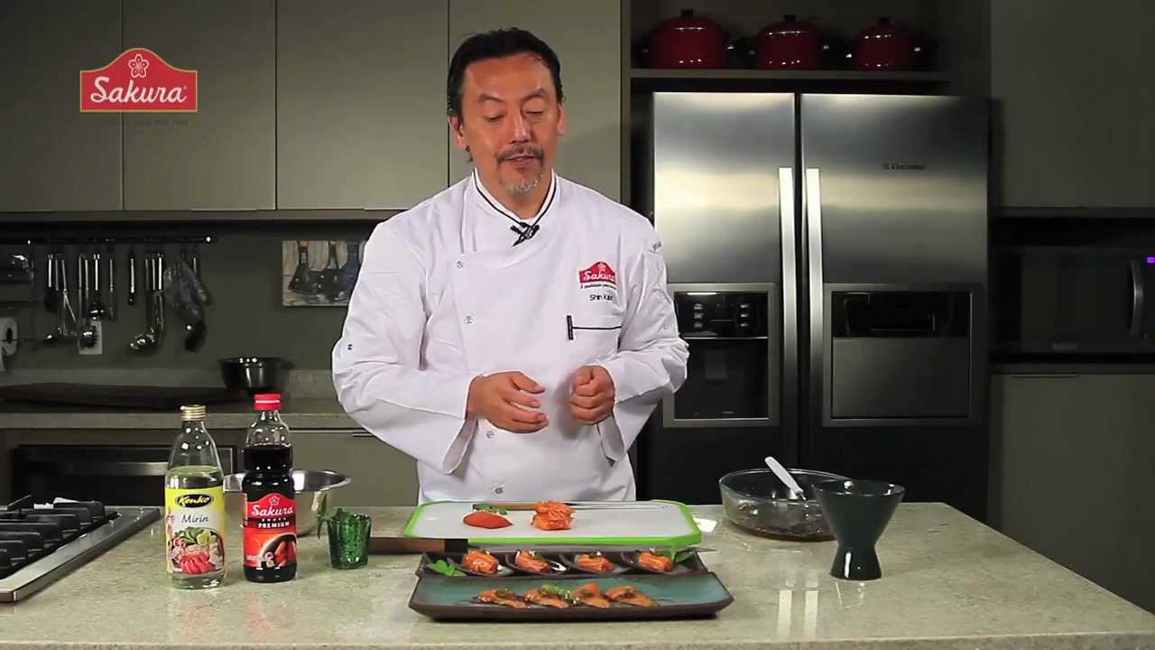 Shin Koike -- Carpaccio de Salmão | Receitas Sakura