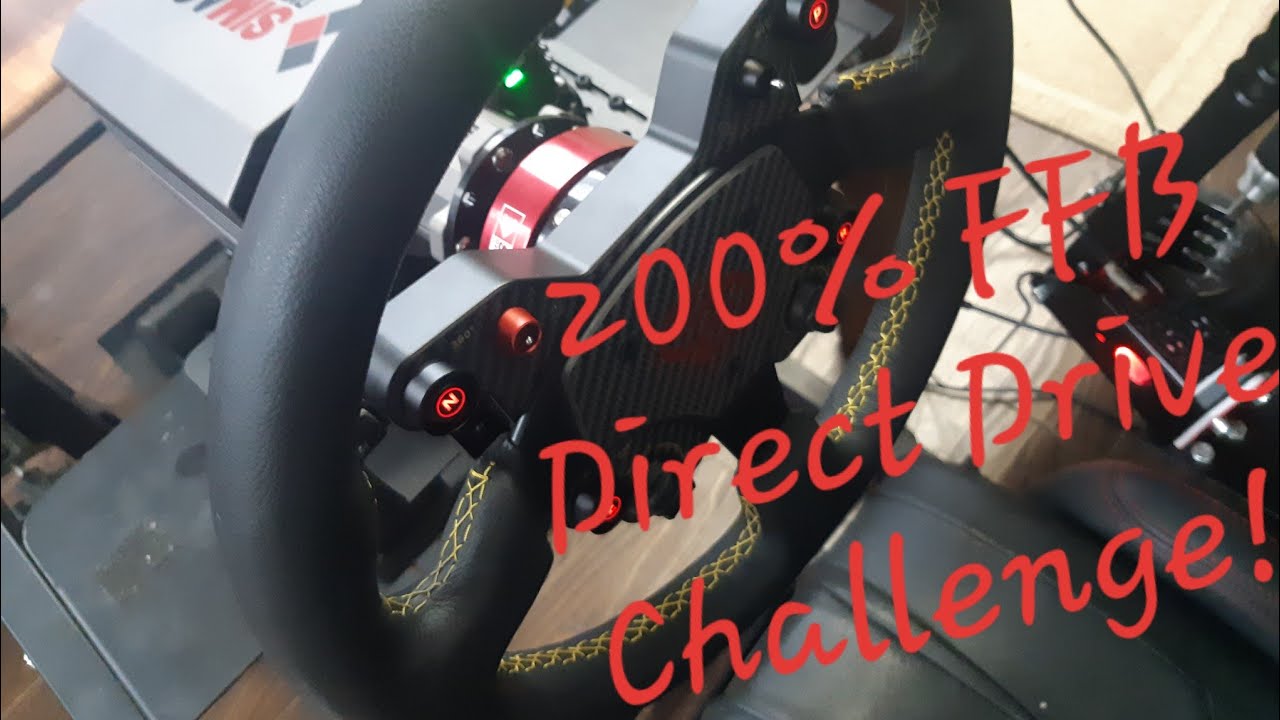 Max FFB Challenge! - Simagic M10 Direct Drive wheel drift testing ! - Assetto Corsa VR