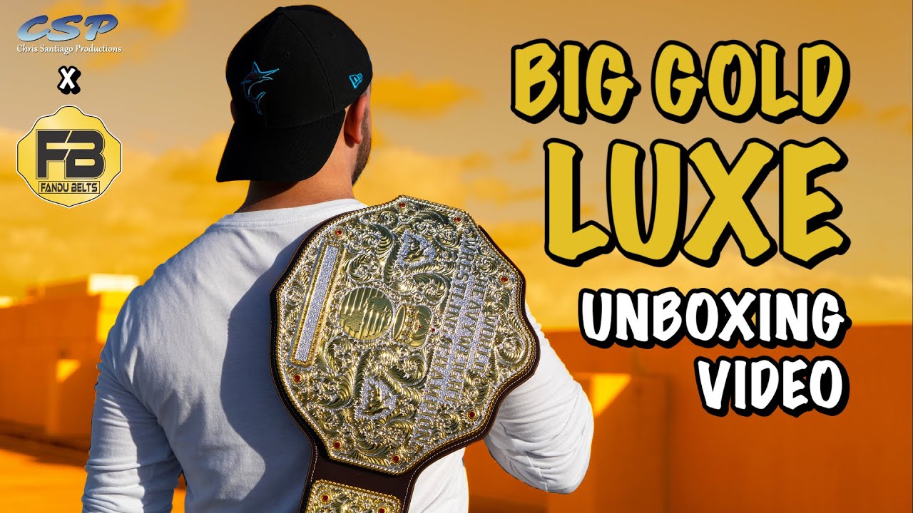 FANDU BELTS BIG GOLD 
