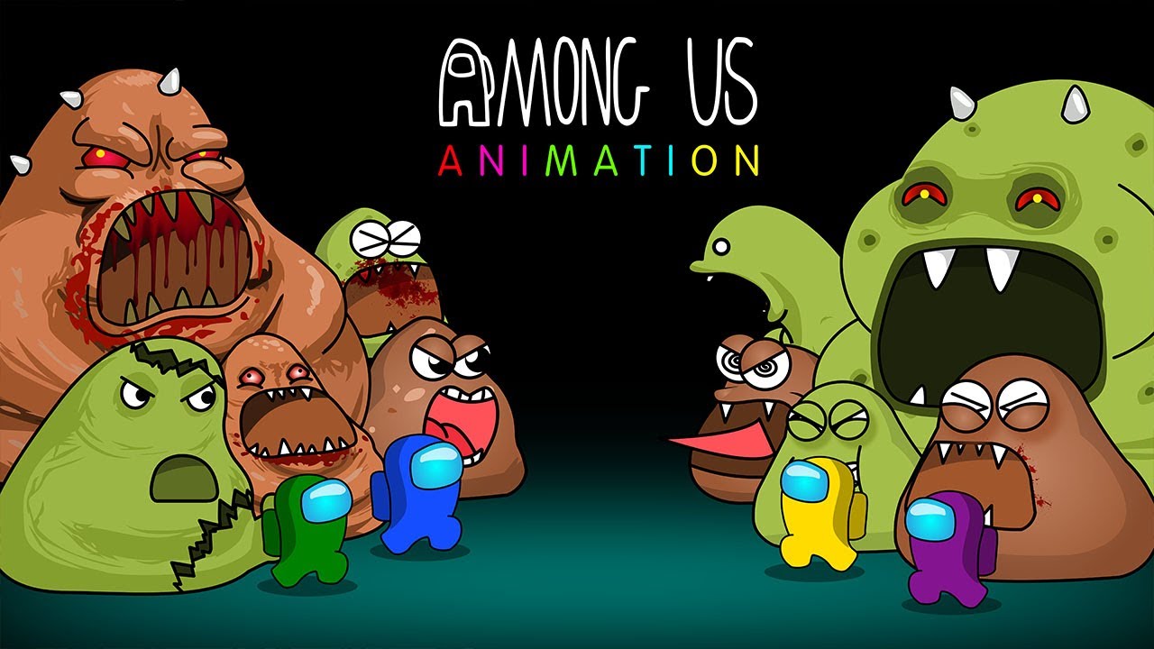 어몽어스 VS POU | Among Us vs Bou's Revenge #4 | Among Us Animation