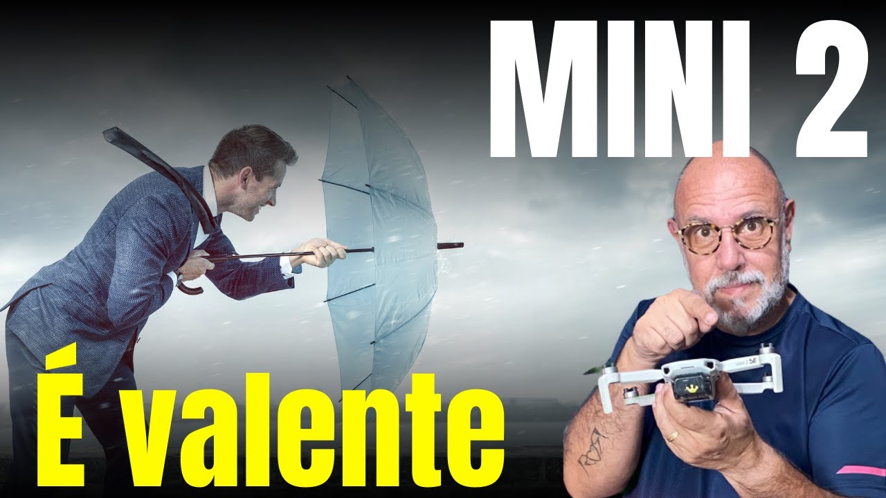 Curso de Drone: Como voar contra o VENTO, com DJI MINI 2 SE. Dicas para pilotos de drones.