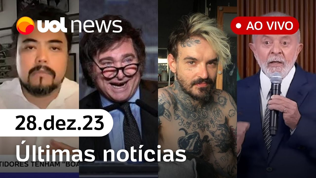 🔴 PC Siqueira morre em SP; Lula assina 'PL do veneno' com vetos, pacote de Milei na Argentina e mais