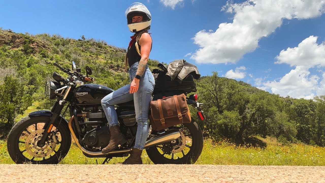 Solo Motorcycle Trip | Willow City Loop | Shipping Container Home on Texas Ranch