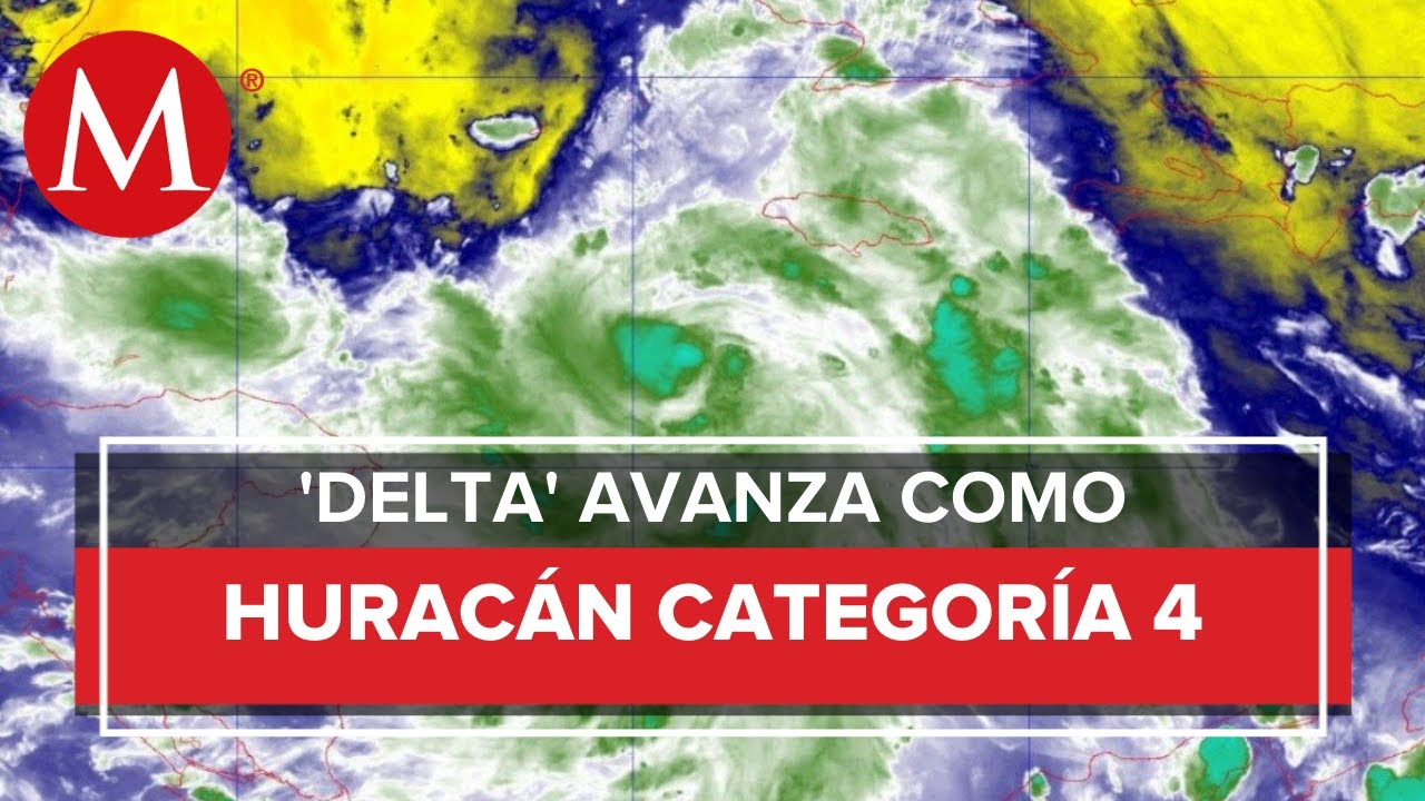 Huracán ‘Delta’ tocará tierra en Cancún o Playa del Carmen: SMN