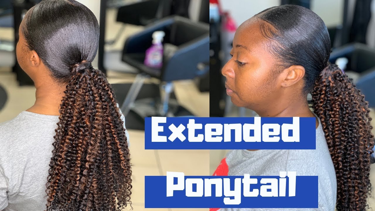 👊🏽 The ponytail that kicked my butt | Invisible Sleek Ponytail