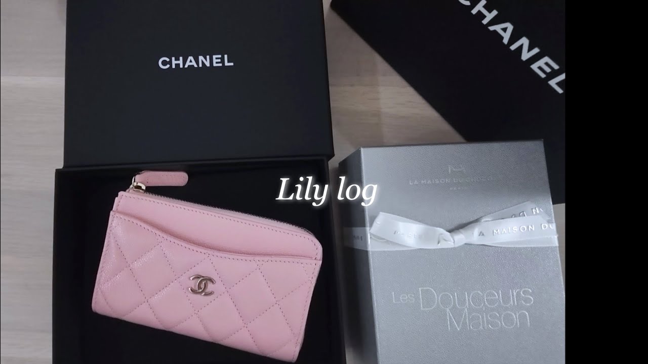 【vlog】CHANEL 財布購入👛フラグメントケース　無印、KALDI購入品