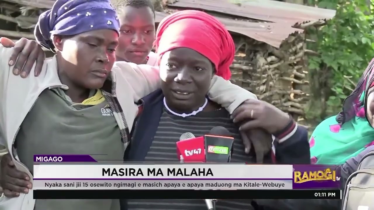 Nyaka sani jii 15 osewito ngimagi e masich apaya maduong ma kitale webuye