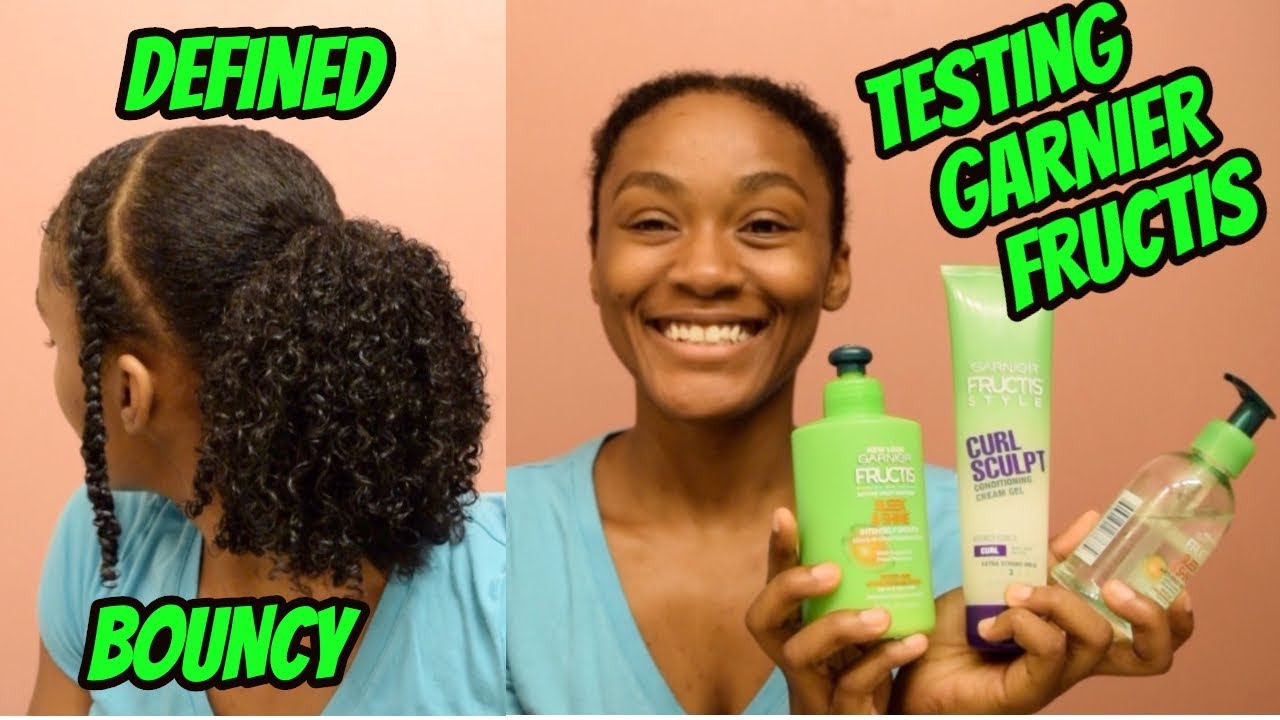 TESTING: GARNIER FRUCTIS | DEFINED & CURLY NATURAL HAIR