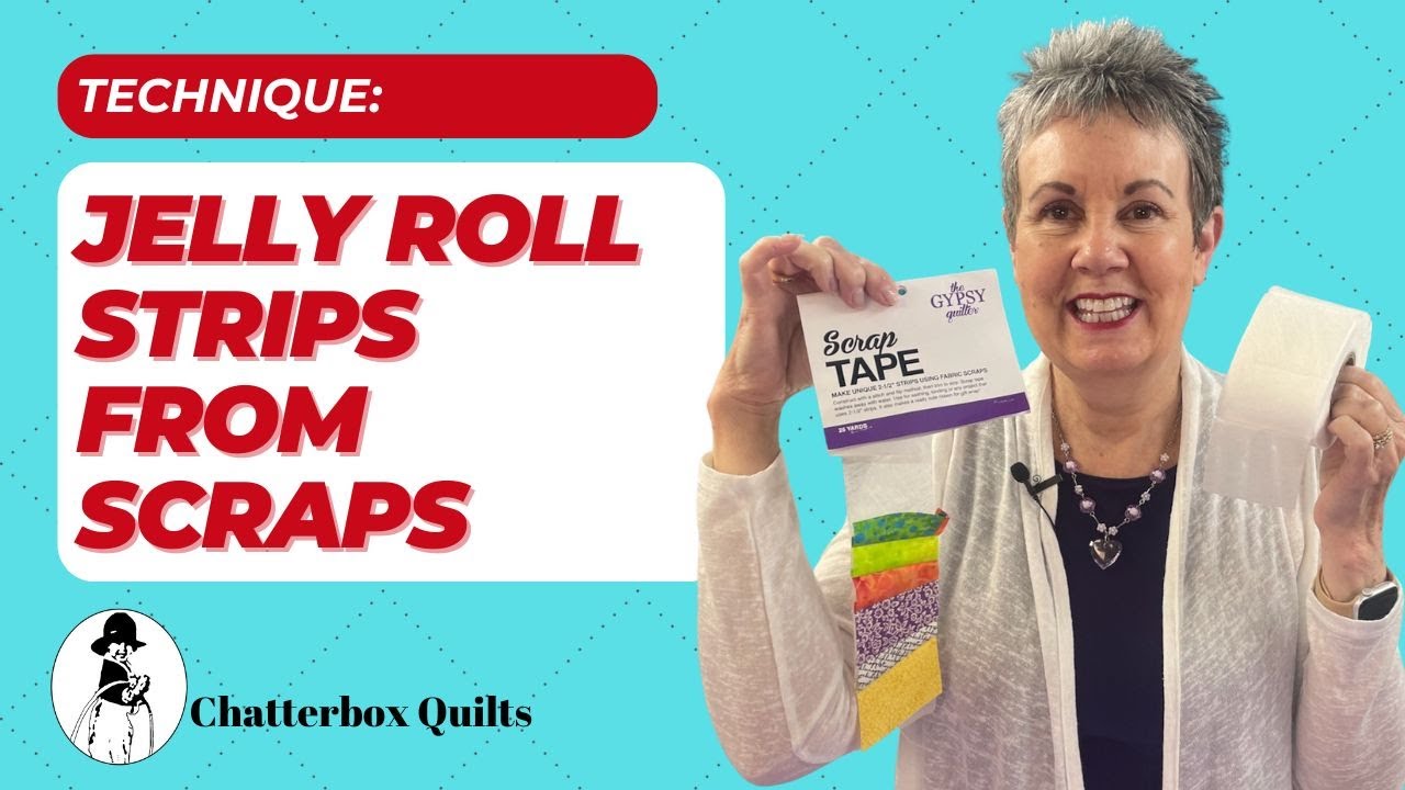 Turning Scraps Into Jelly Roll Strips!
