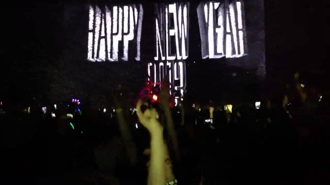 Skrillex NYE 2013 Balldrop