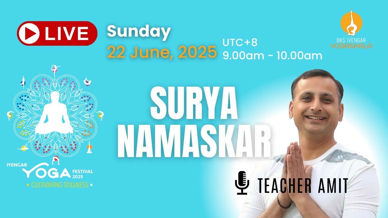 Day 3 IYF 2025 Surya Namaskar -Amit