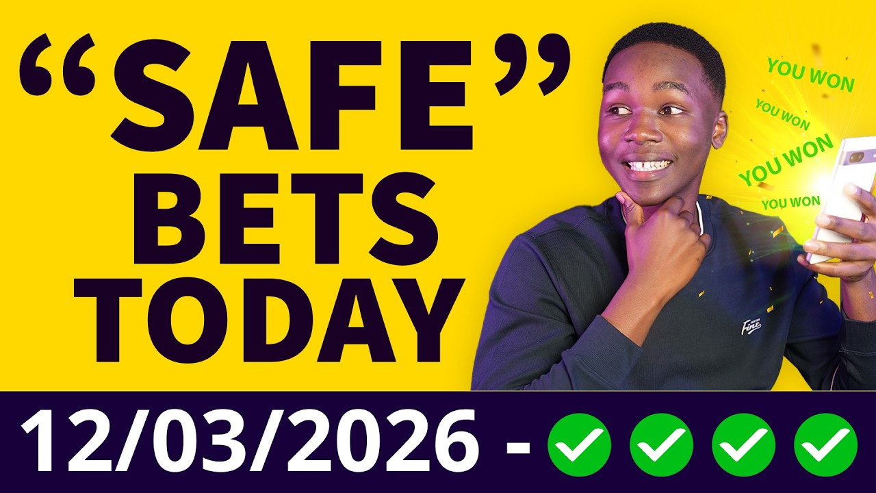 FOOTBALL PREDICTIONS TODAY 12/03/2026 SOCCER Predictions TODAY | BETTING Tips, #footballpredictions