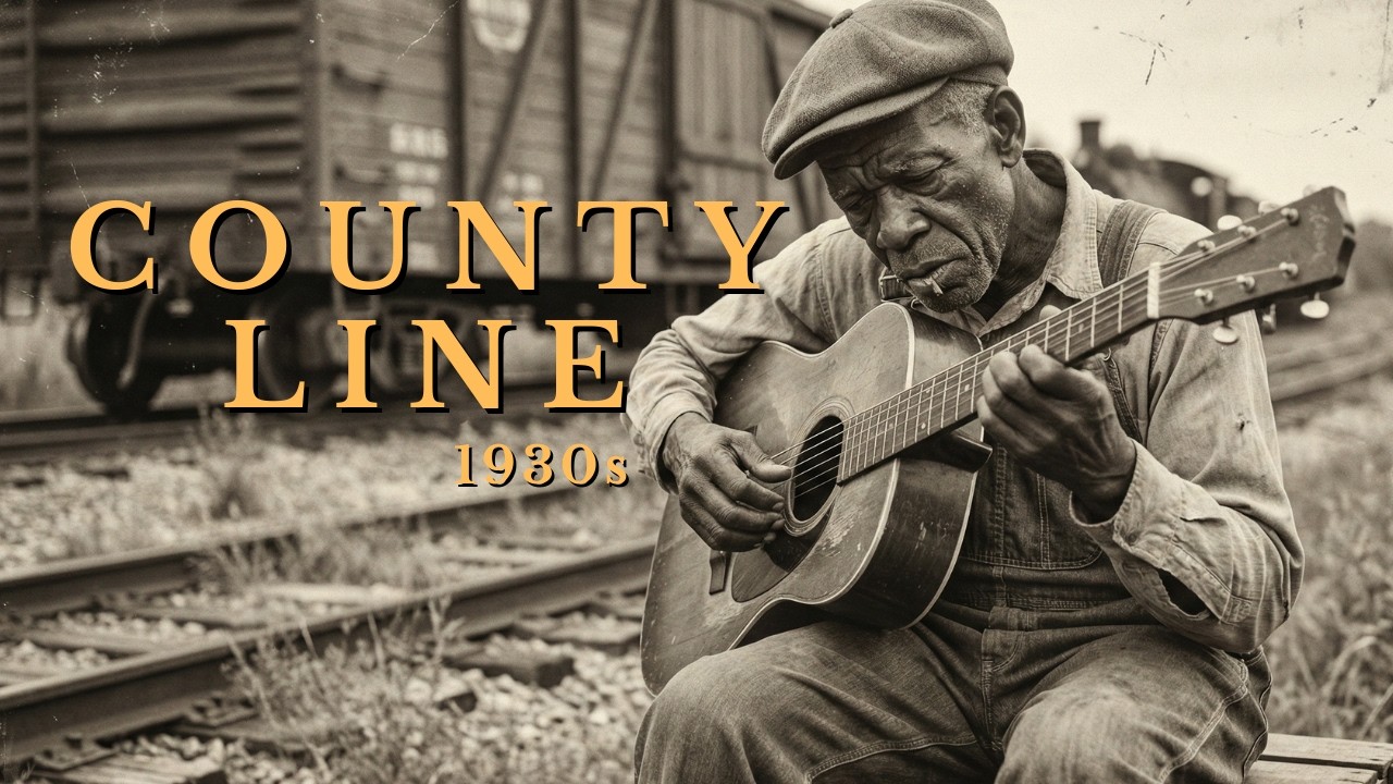 Dust Before the County Line | Delta Blues 1930s | Raw Acoustic Mississippi