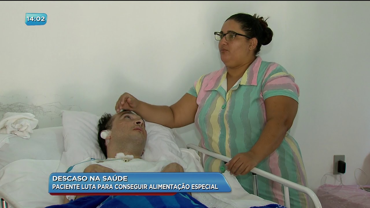 BG - Descaso na saúde: Paciente luta para conseguir alimentação especial - 16-05-2018